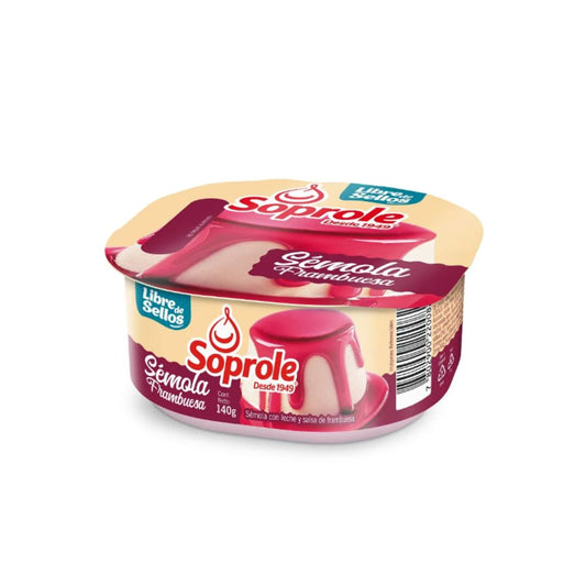 Postre Soprole Sémola Frambuesa 140 g