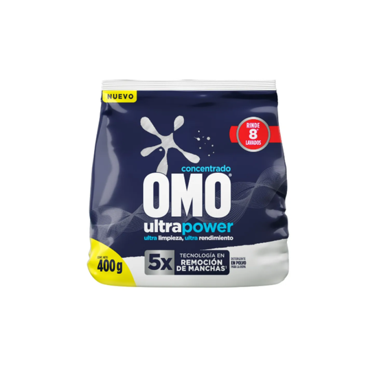 *Detergente En Polvo Omo Matic Ultra Power (400g-800g)