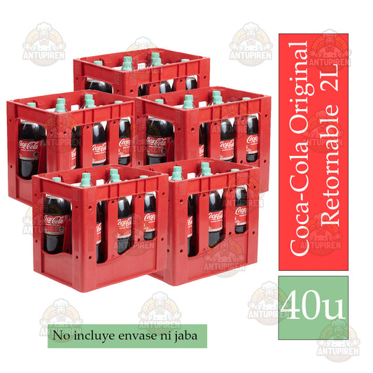 Coca-Cola Original Retornable 40u de 2L