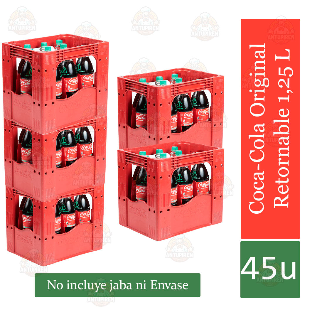 Coca-Cola Original Retornable 1.25 L (45u)