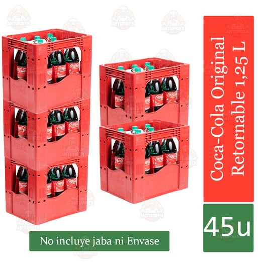 Coca-Cola Original Retornable 1.25 L (45u)