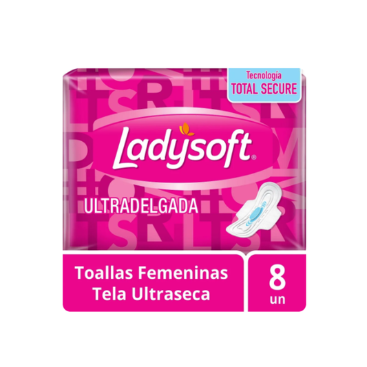Toalla Higiénica Ladysoft Día Ultradelgada
