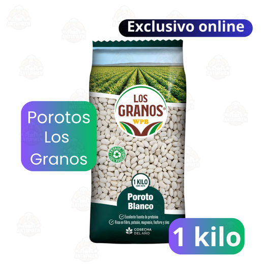 Poroto Blanco Los Granos 1kg