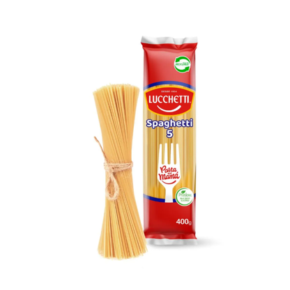 *PASTAS 400G LUCCHETTI (TALLARIN 77 - QUIFAROS - SPAGHETTI 5 - ESPIRALES)