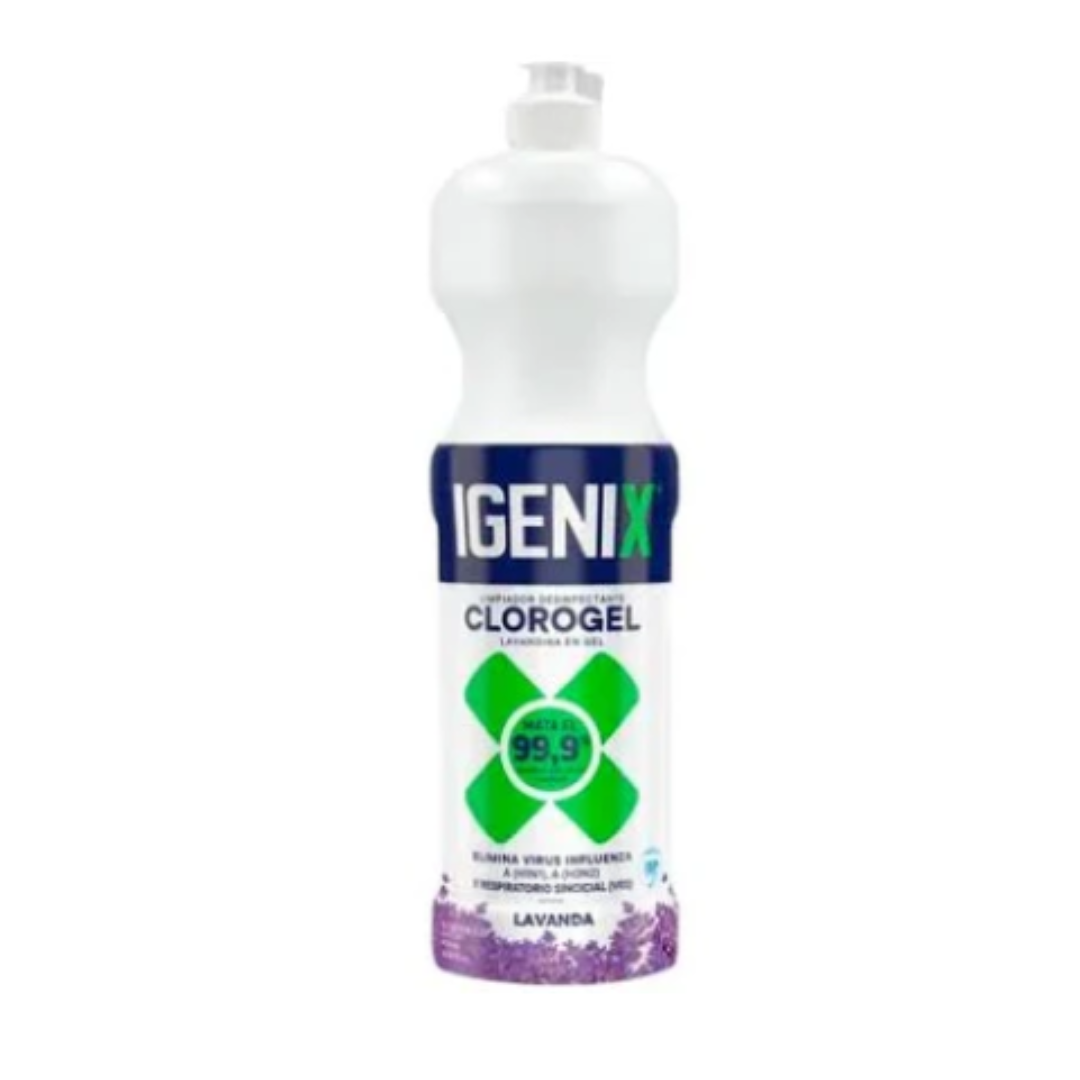 Limpiador Cloro Gel Igenix Tradicional 900ml - $1.390 c/u