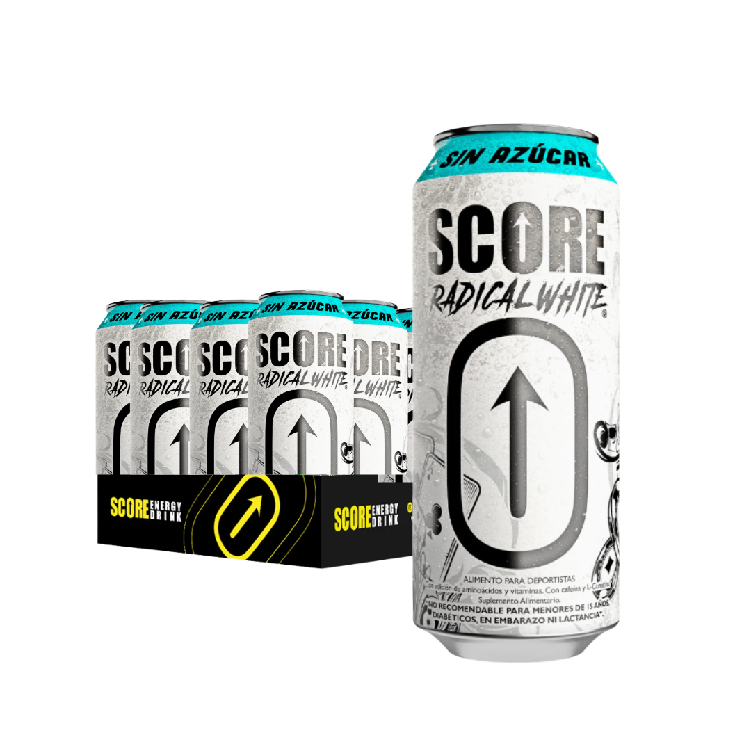 Pack 24 Latas Energética Score 473ml - $850/u