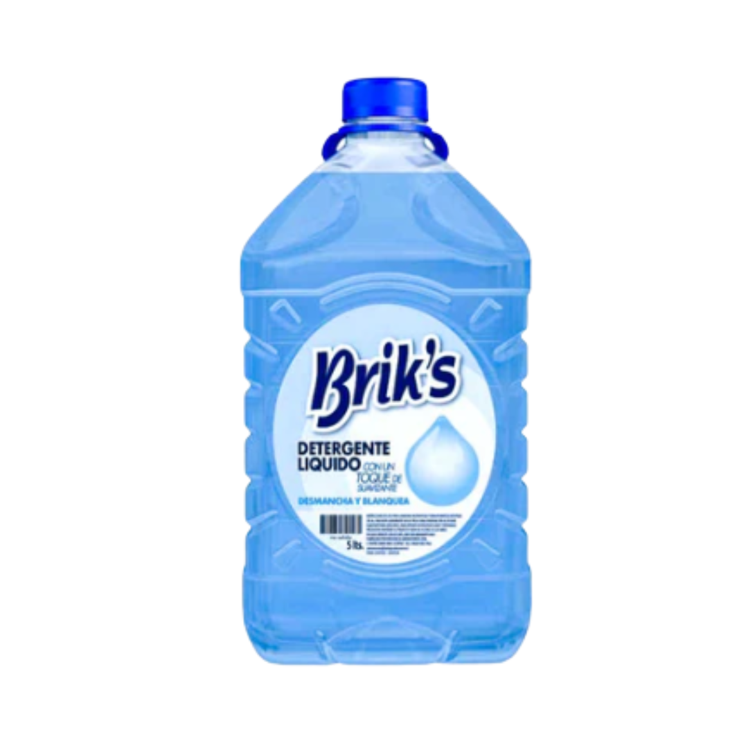 Detergente Líquido Brik's 5L Bidón | Desde $3.290 c/u | Todos los Aromas