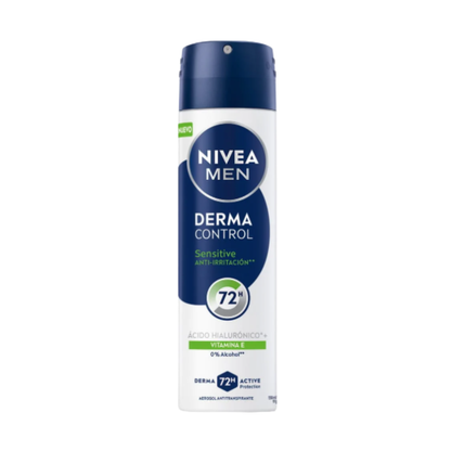 Desodorante Spray Nivea Men Derma Control Sensitive $1.825 c/u