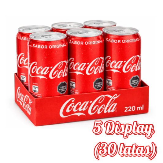 CocaCola Lata 220 ml - $3.490 c/u