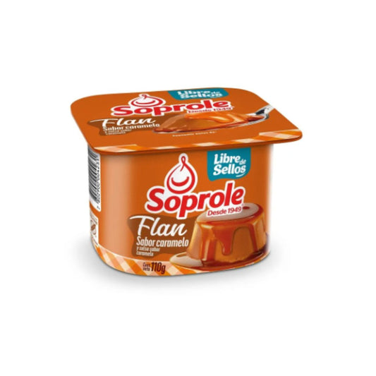 Flan Vainilla Soprole 110 Grs