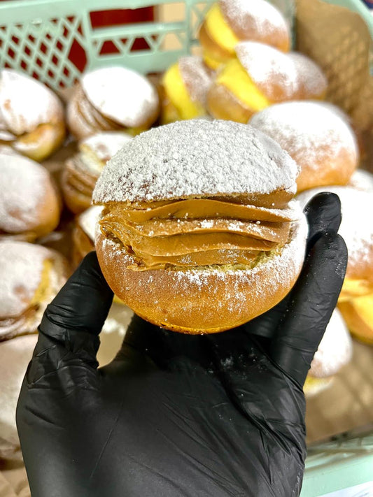 Berlinés (50gr) con Relleno a Elección – Caja 20 Unidades