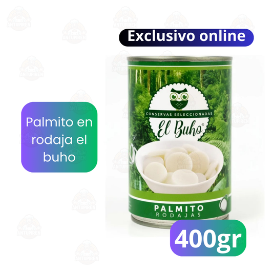 Palmitos Rodajas En Lata 400 G