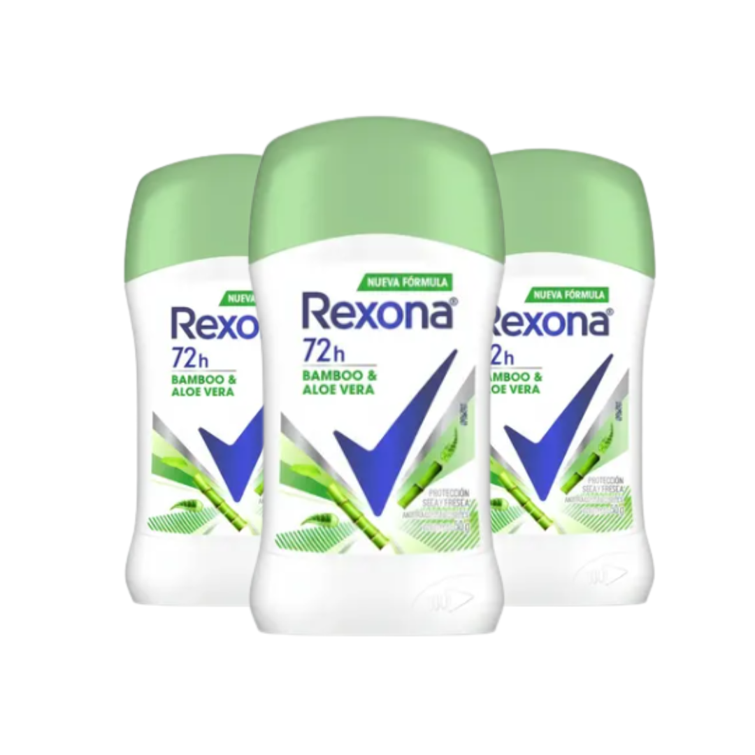 Desodorante en Barra Rexona 50ml - $ 2.100 c/u