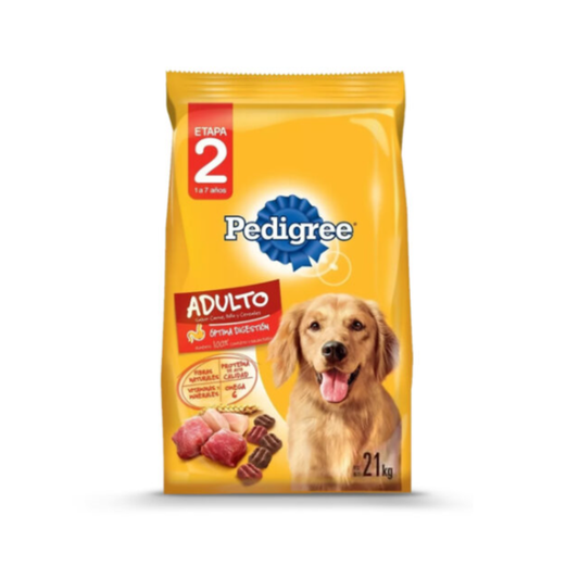 Alimento perro Pedigree carne/pollo 21kg
