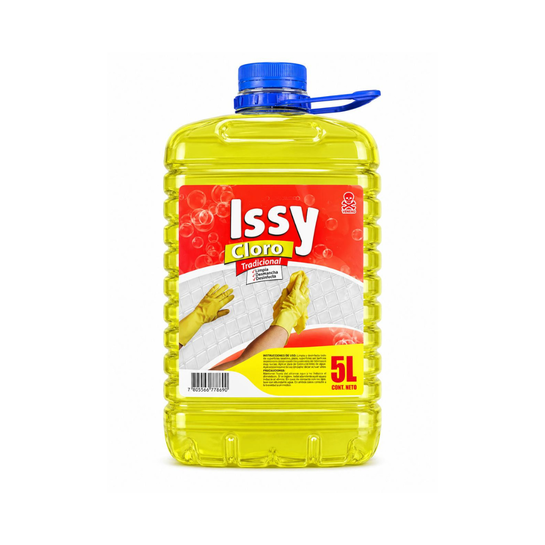 Cloro Tradicional Issy 5L - $1.290 c/u