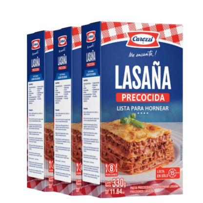 Lasaña precocida Carozzi 330g - $1.890 c/u