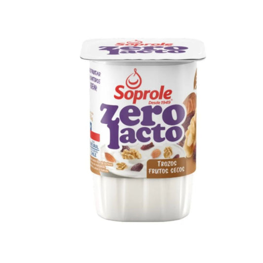 Yoghurt Sin lactosa Trozos Frutos Secos, 155 g