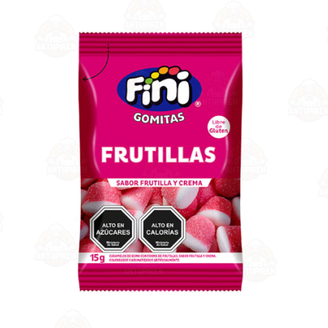Gomitas Fini Frutilla Crema 15gr - x12 Bolsas
