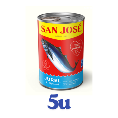 Jurel al Natural San José 425 g | Desde $2.190 c/u