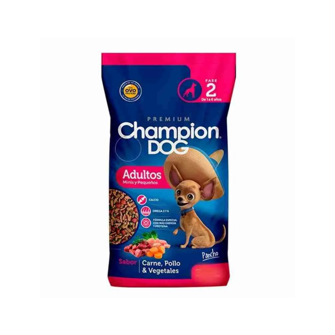 Champion Dog Adulto Razas Pequeñas 3 kg