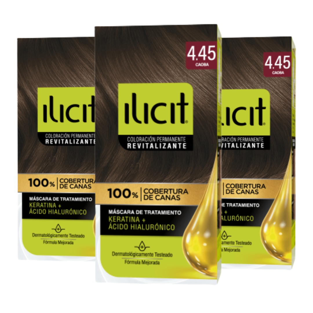 Tintura Permanente Ilicit 45g - $2.290 c/u
