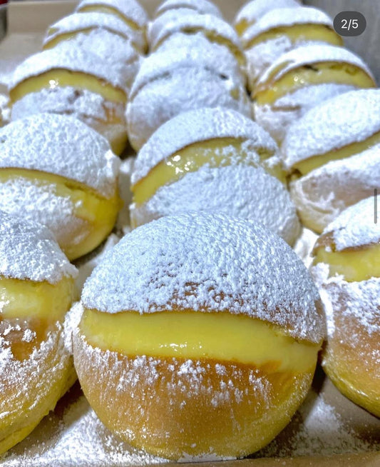 Berlinés (90gr) con Relleno a Elección – Caja 20 Unidades