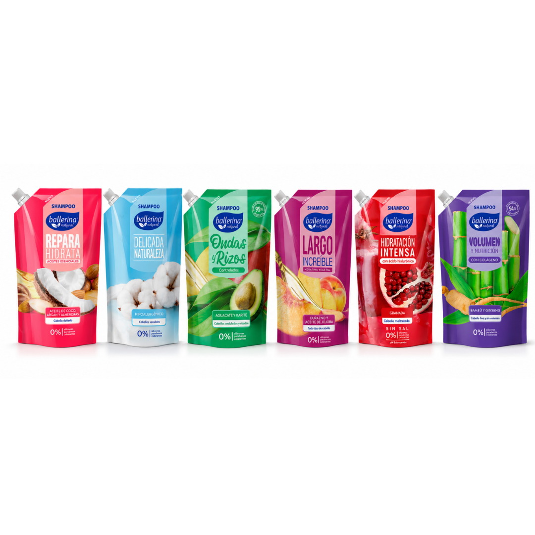 Shampoo Ballerina 750ml - $1.290 c/u
