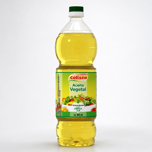 Aceite Vegetal Coliseo 900ml - $1.690 c/u