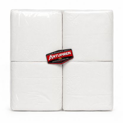 Papel Higiénico Doble Hoja Económico 4 Rollos 20m - $890 c/u