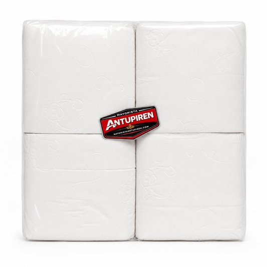 Papel Higiénico Doble Hoja Económico 4 Rollos 20m - $890 c/u