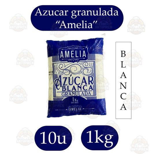 Azúcar granulada blanca 1kg - Pack 10u - $850c/u