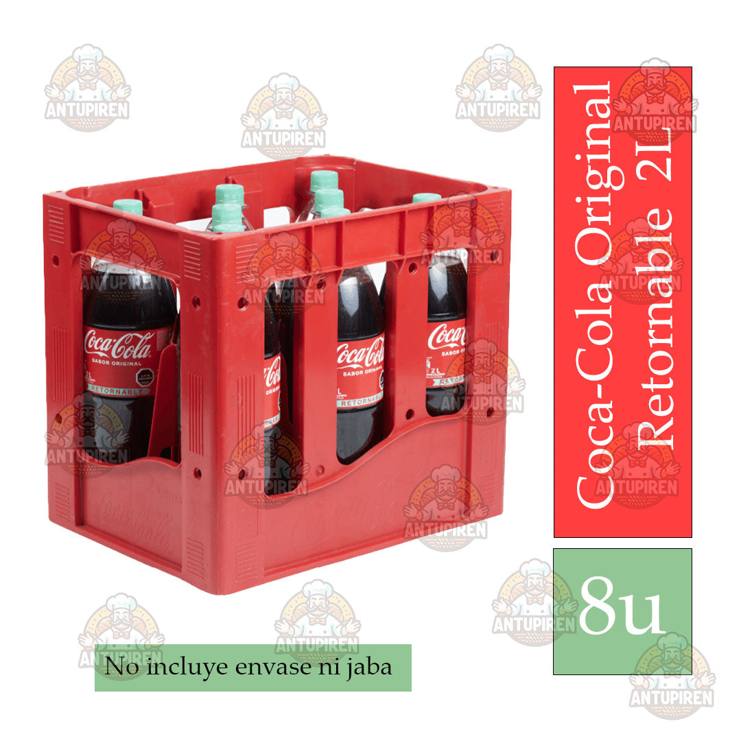 Coca-Cola Original Retornable 8u de 2L