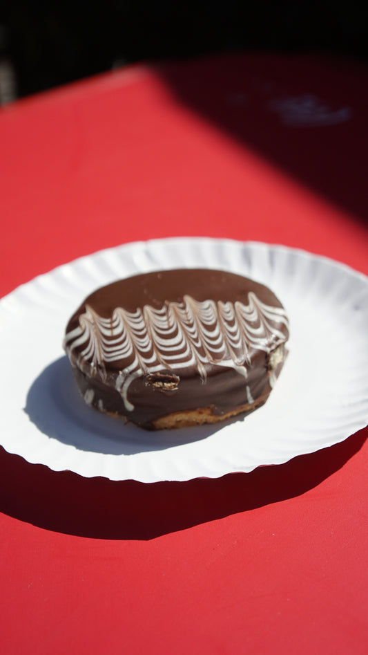 Mendocino relleno de manjar con chocolate / pack de 10 unidades