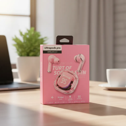 Audifonos Ultra Pods Pro Bluetooth Indicador De Carga Luces Rgb