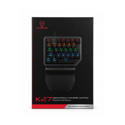 Teclado Motospeed K27 RGB Red Switch QWERTY Gaming
