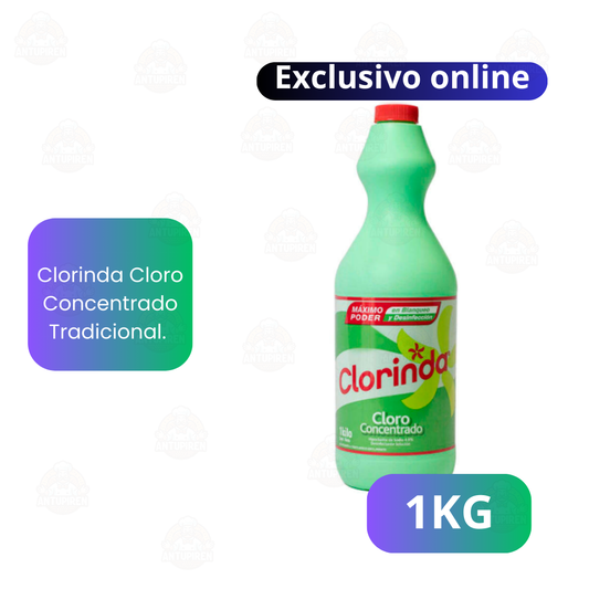 Cloro Concentrado Desinfectante  1 L