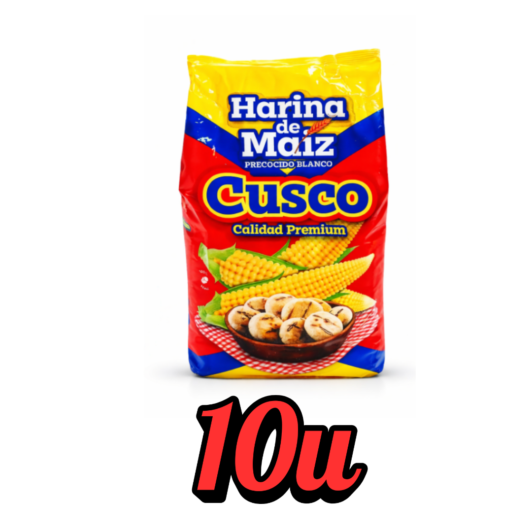 Harina de Maíz Blanco Precocido Cusco Premium - $1.690c/u