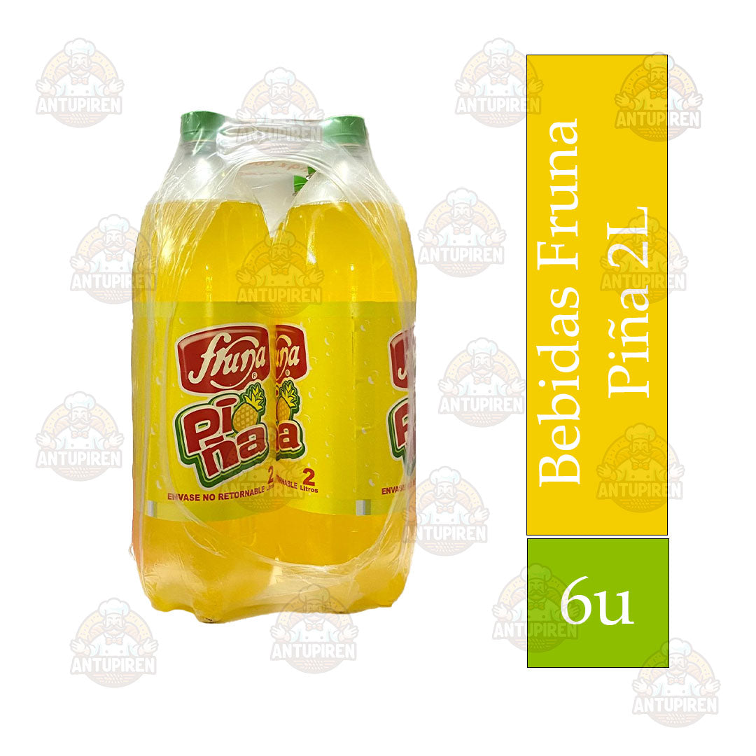 Bebida Fruna 2L. Piña X6 Display $3.900