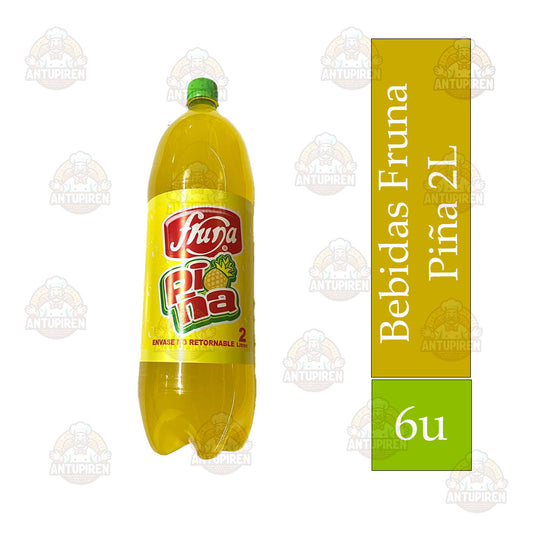 Bebida Fruna 2L. Piña X6 Display $3.900