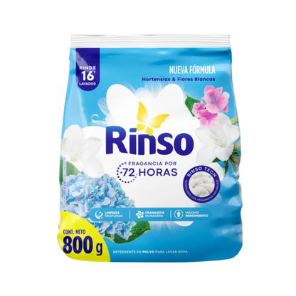 Detergente Polvo Rinso 800g - $1.590 c/u