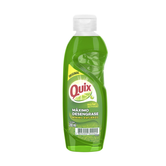 Lavaloza Liquido Quix Limon 200ml - $1.150c/u