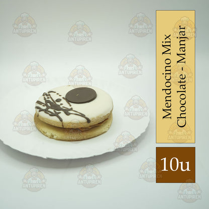 Mendocino Manjar con Chocolate Blanco / pack de 10 unidades