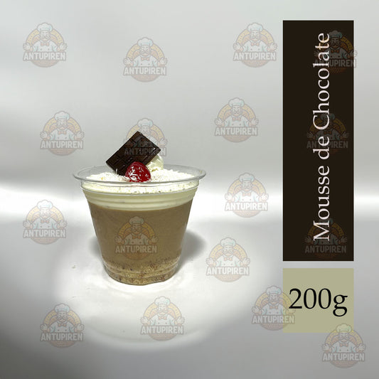 Mousse de Chocolate - Pack de 8 unidades