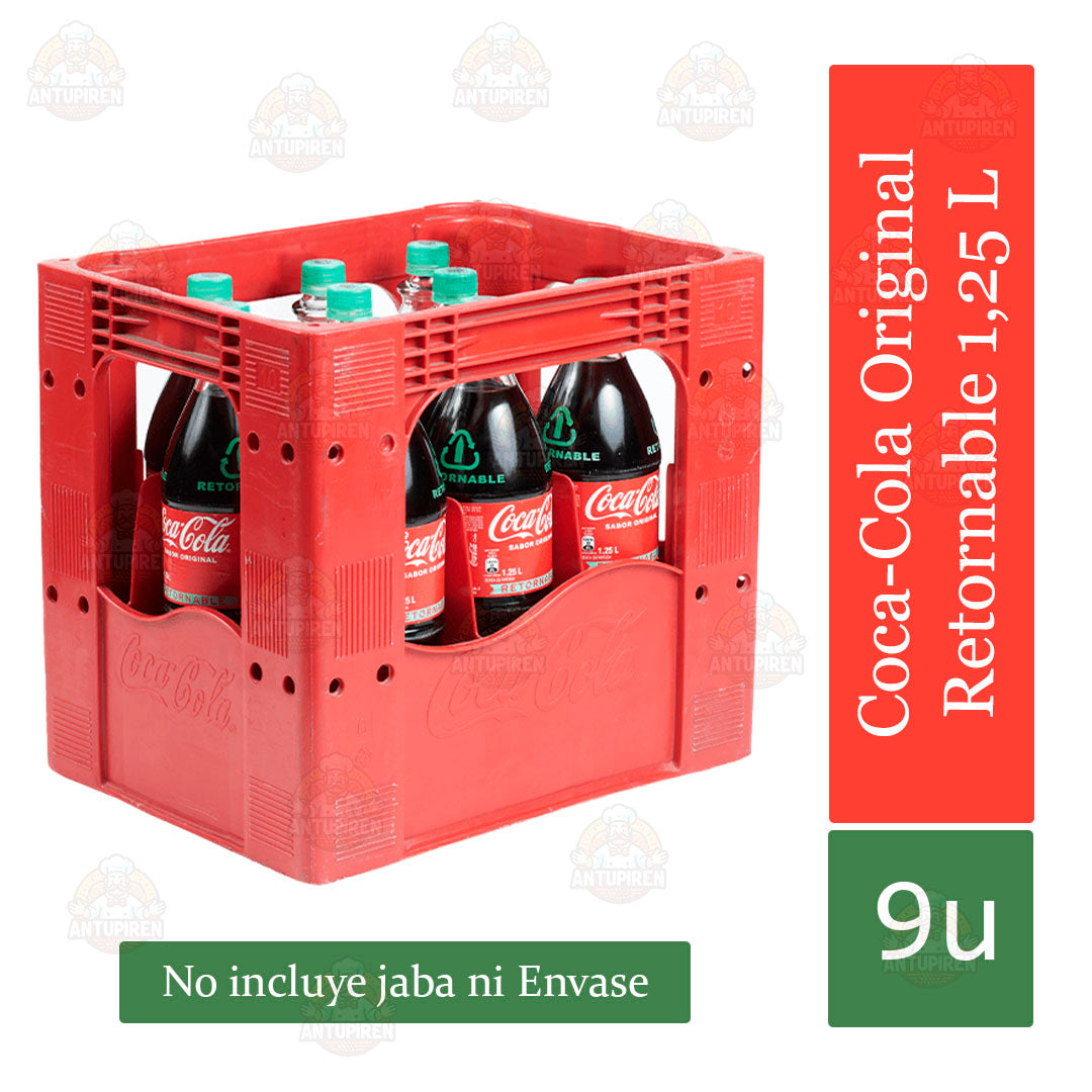 Coca-Cola Original Retornable 1.25 L (9u)