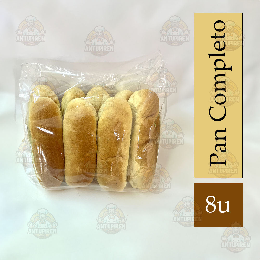 Pan de Completo 8 unidades