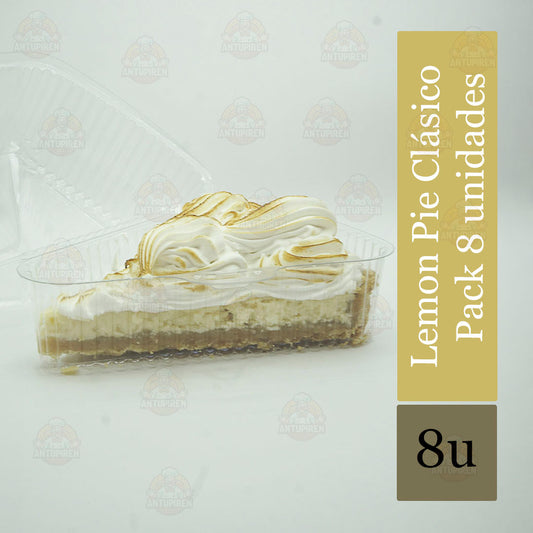 Lemon Pie Clásico - Pack 8 unidades