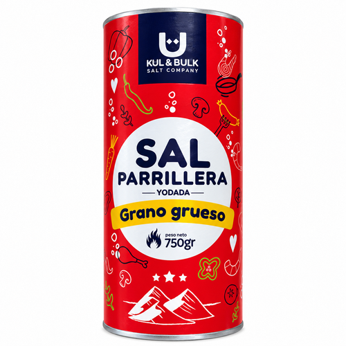 SAL PARRILLERA GRANO GRUESO 750G KUL & BULK