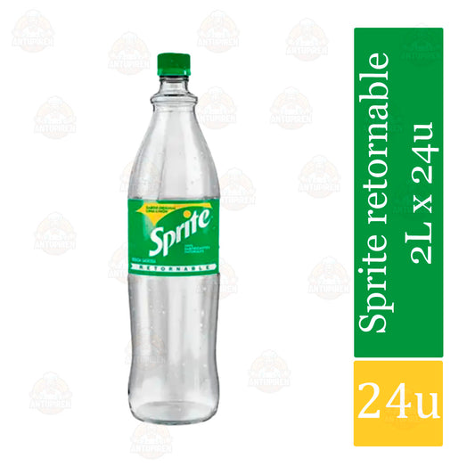 Bebida gaseosa no alcohólica 2L x 24 unidades - $1550c/u
