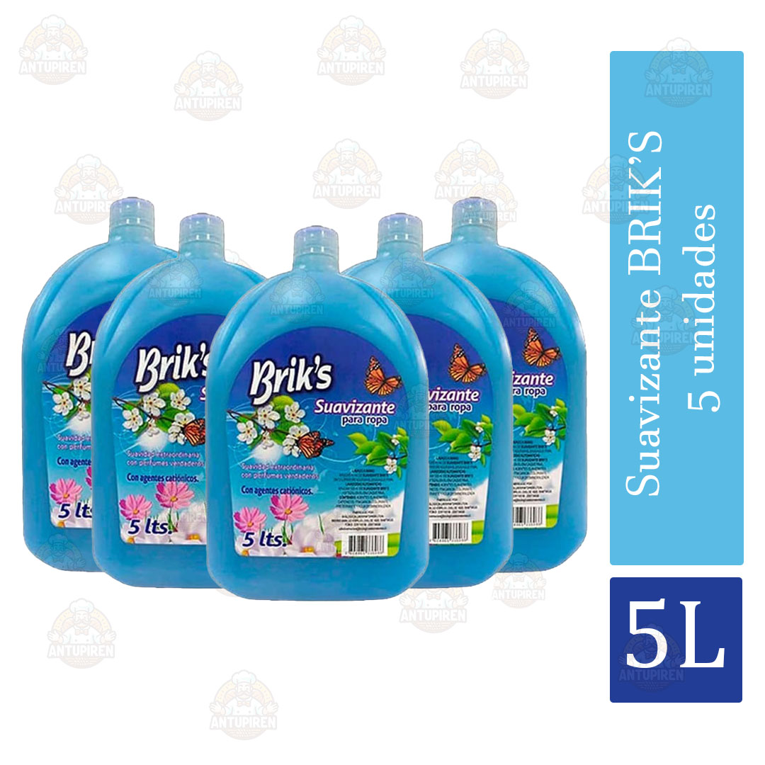 Suavizante Brik's 5L - (5 unidades)