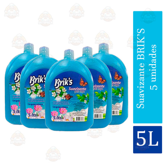 Suavizante Brik's 5L - (5 unidades)